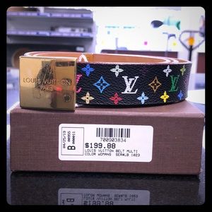 Louis Vuitton Multicolored Belt
